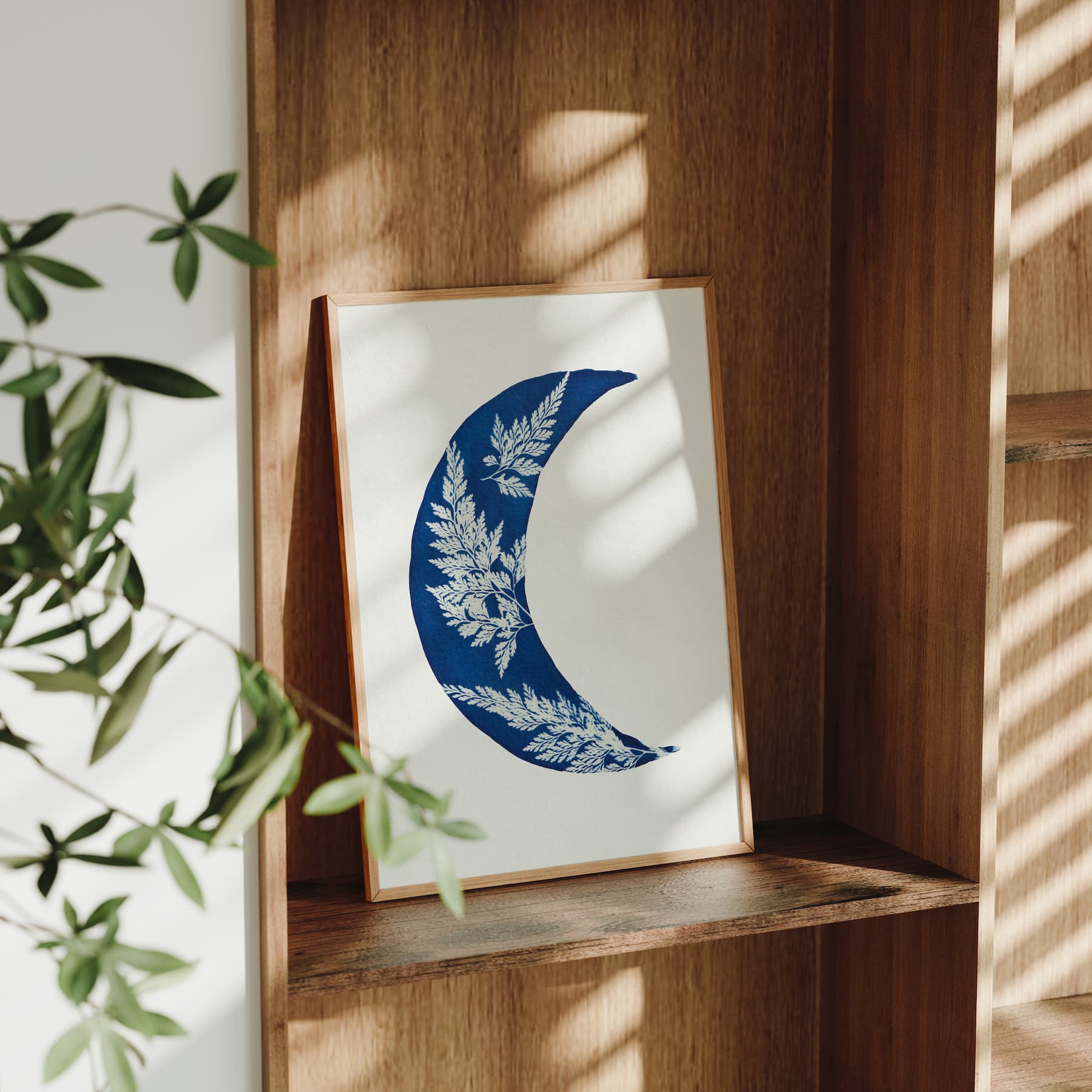 Fern Moon Art Print