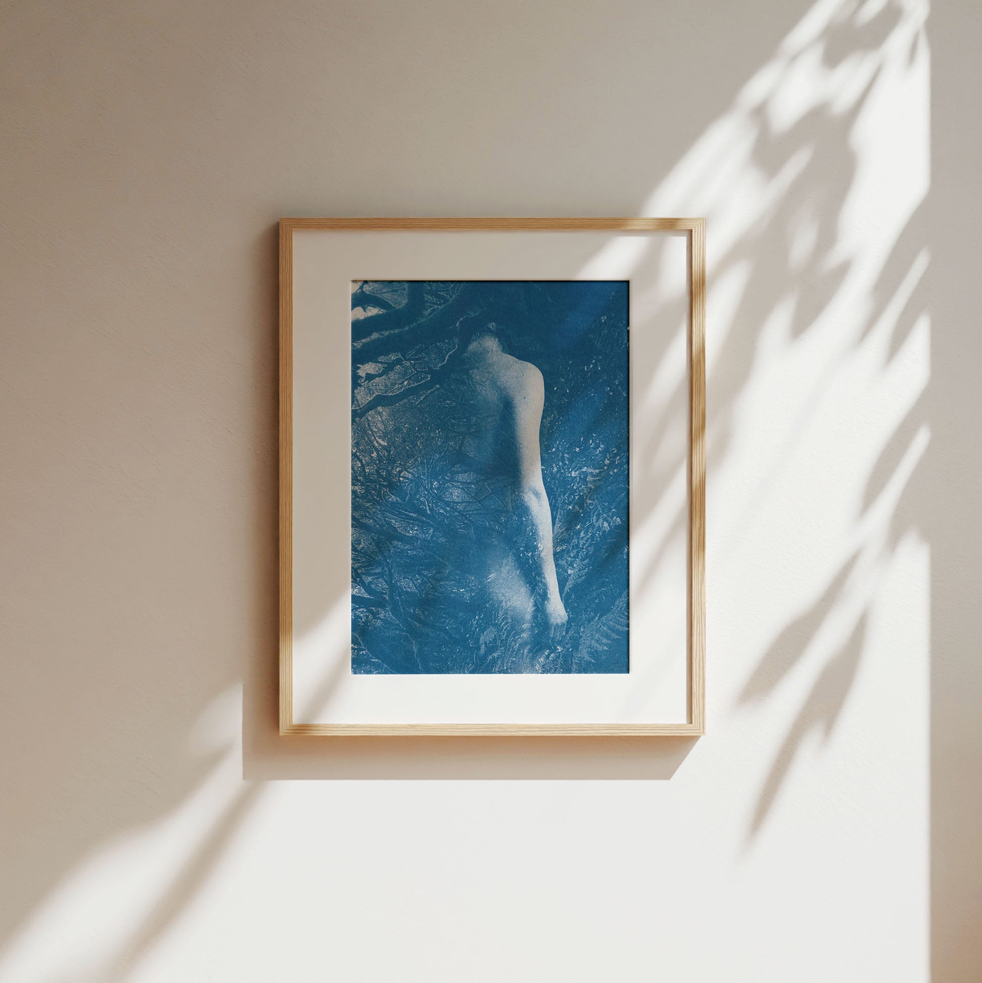 Ancient Forest - Original Cyanotype Print