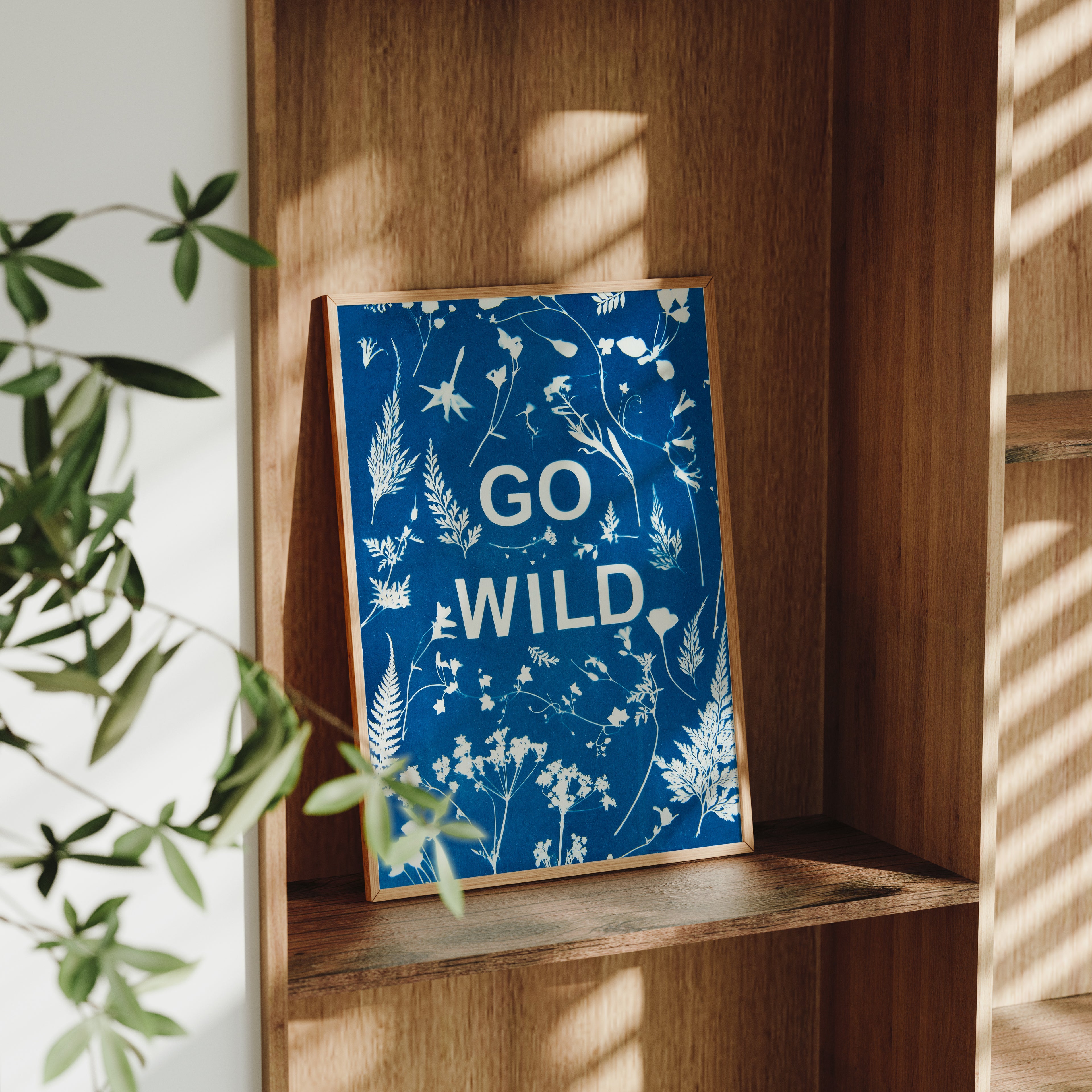 Go Wild Art Poster Print