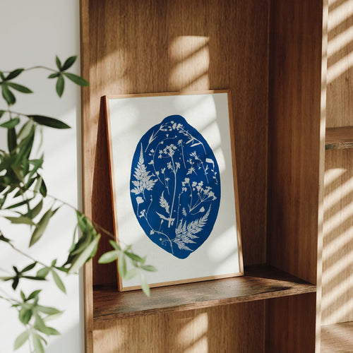 Botanical Lemon Art Print