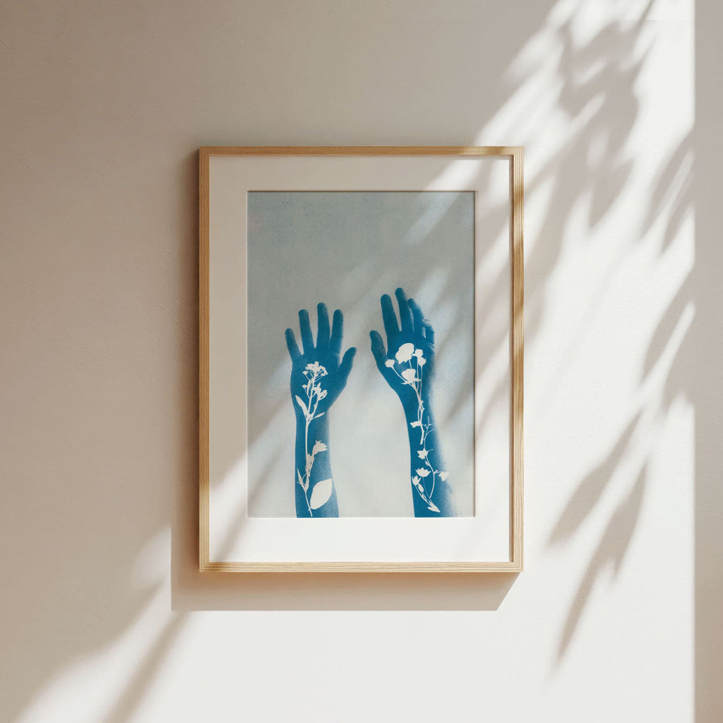 Floral Hands - Digital Print