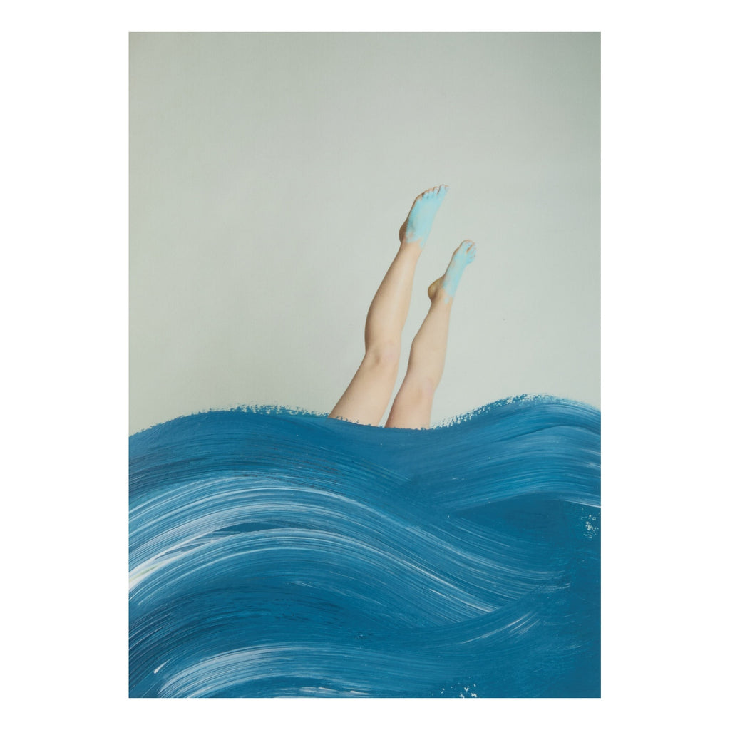 Half Girl Sea Legs - Original Hand Painted Art Print