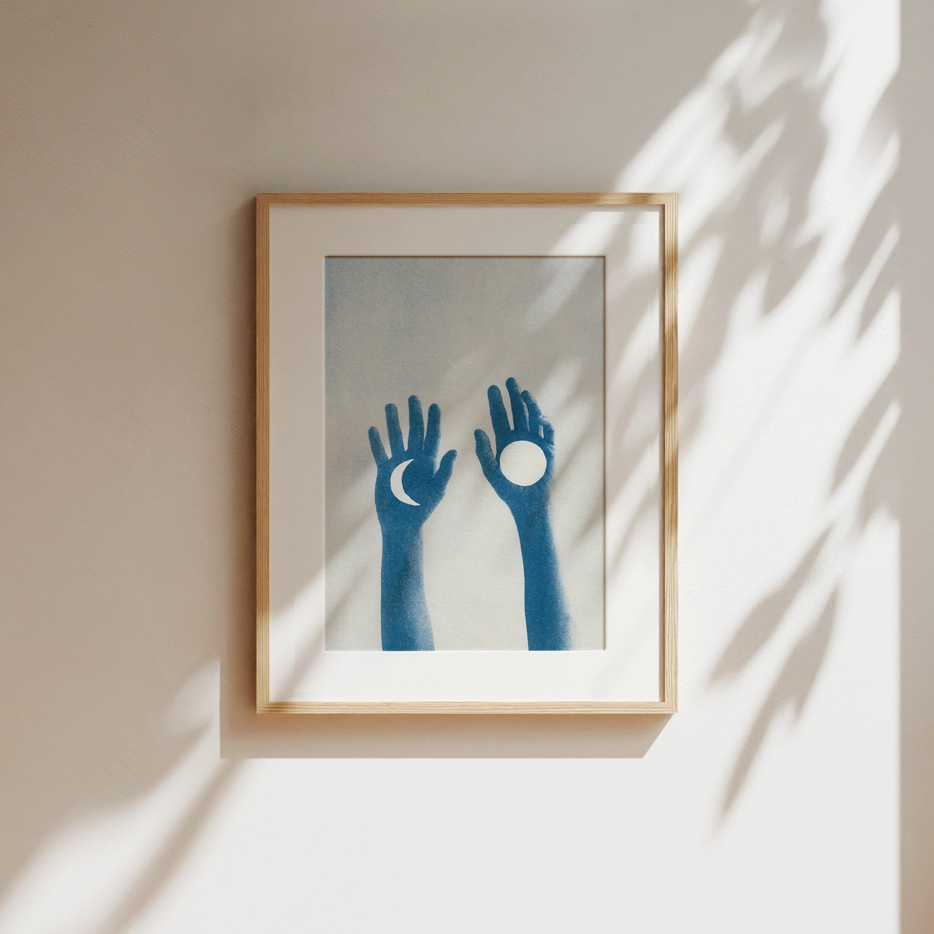 Moon Hands - Digital Print